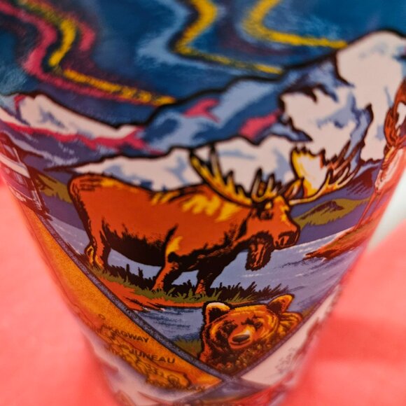 vintage artic circle coffee mug Alaska luxury train - Picture 4 of 9